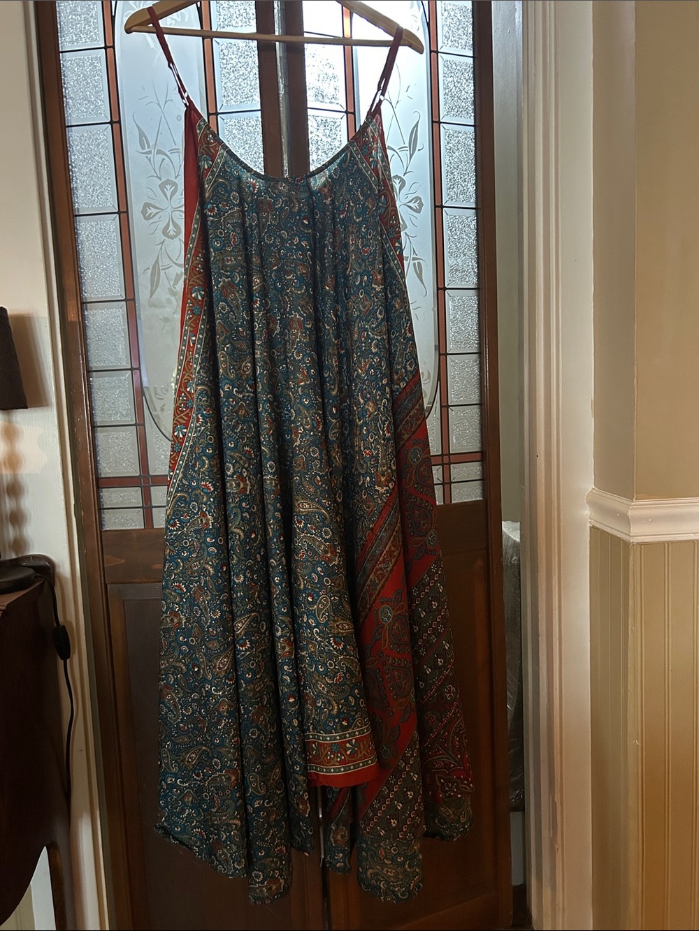 Kantha Bae Moonchild Silk Maxi Dress
